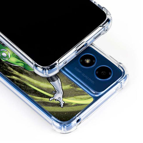 DC Comics Green Lantern Super Punch Moto G 5G (2024) Clear Case